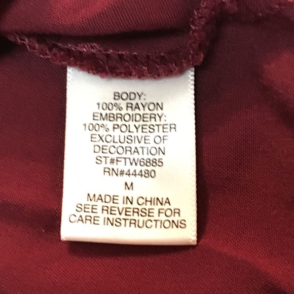 Love Fire (N-13) Peasant Style Blouse Aztec Style - Picture 5 of 6